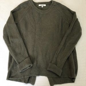 Madewell Province Cross Back Knit Sweater